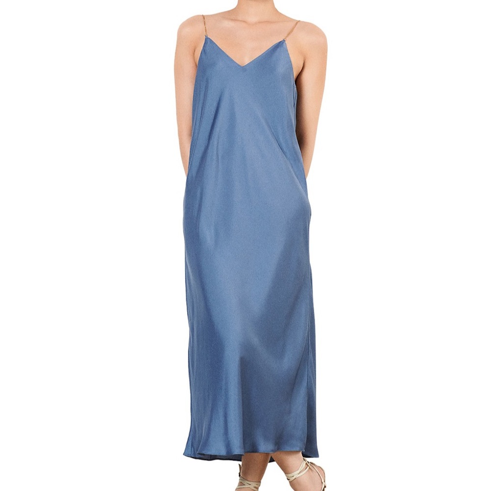 BA&SH Chiara Midi Slip Dress - worn once
